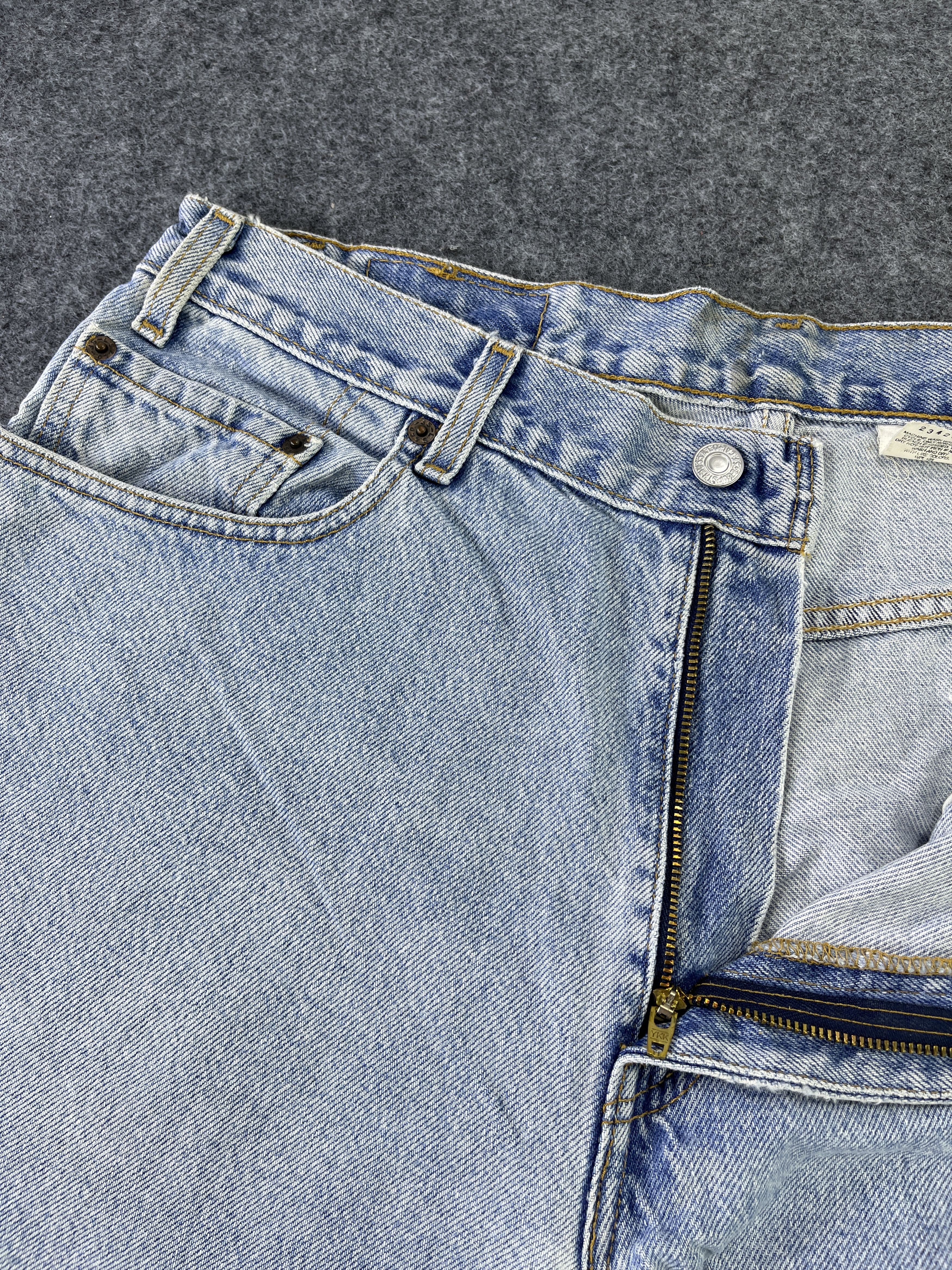 Levi's × Vintage Vintage Levis 901 Light Wash Jeans - J764 Size US 36 / EU 52 - 6 Thumbnail