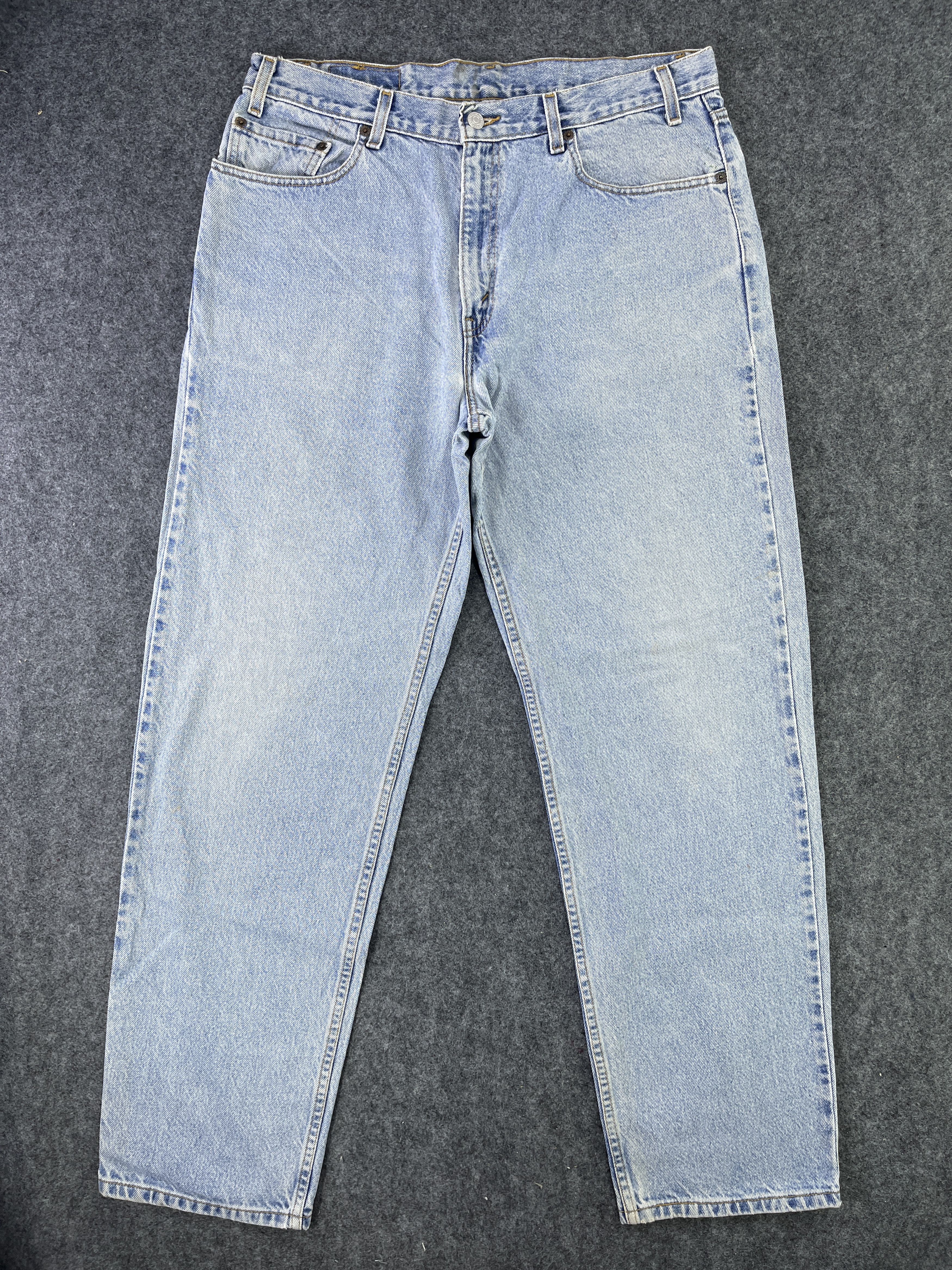 Levi's × Vintage Vintage Levis 901 Light Wash Jeans - J764 Size US 36 / EU 52 - 1 Thumbnail