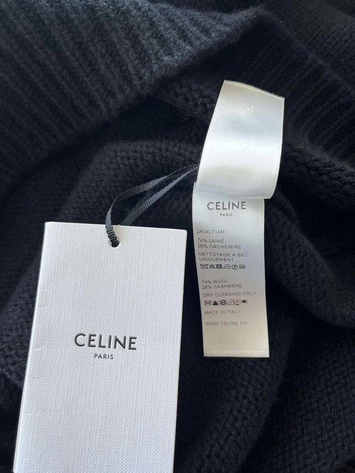 Celine × Hedi Slimane Celine by Hedi Slimane Dancing Kid Sweater Super Runway Size US XL / EU 56 / 4 - 20 Thumbnail