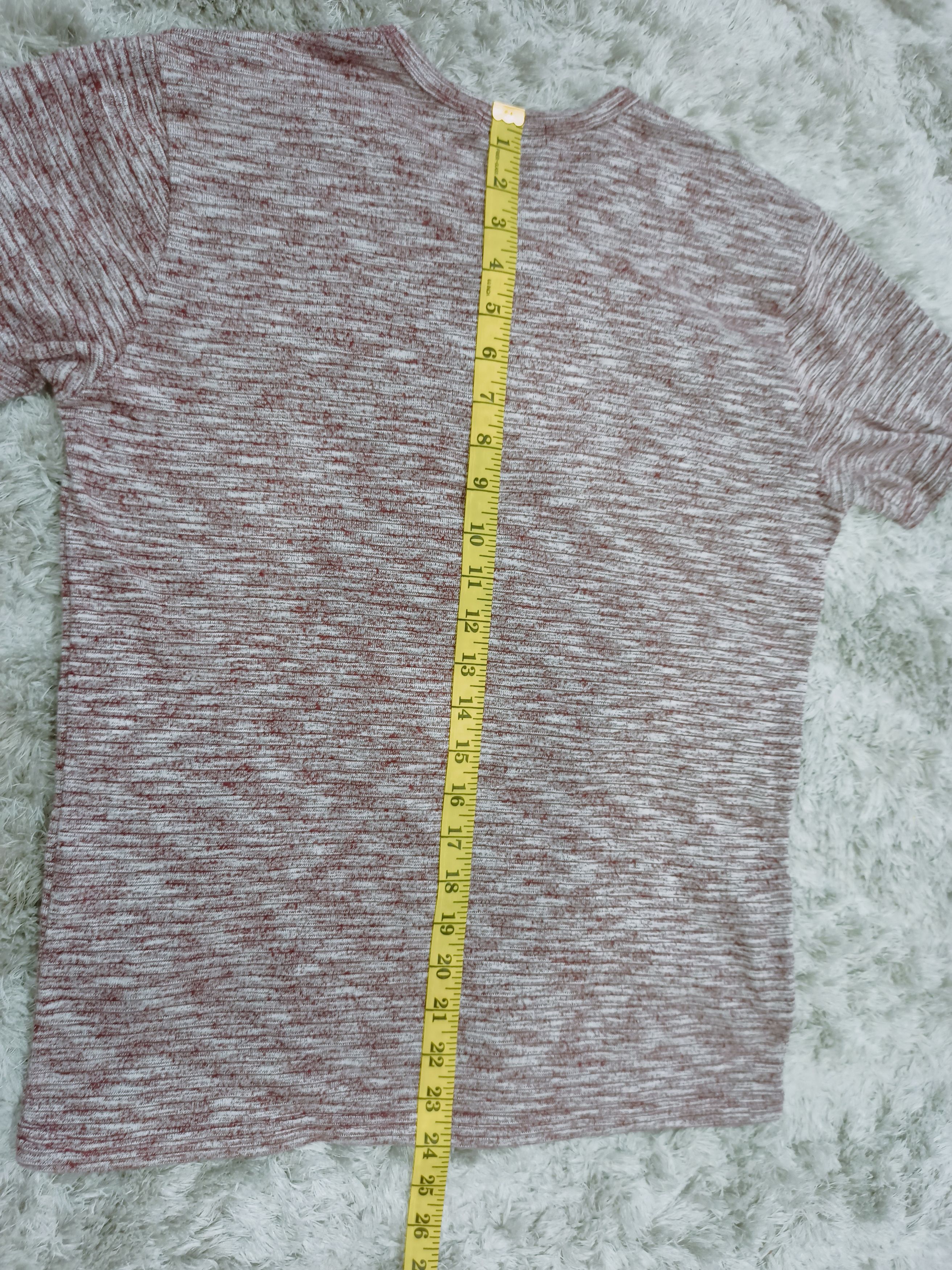 Issey Miyake TETE HOMME V-NECK PLAIN TEE Size US S / EU 44-46 / 1 - 6 Thumbnail