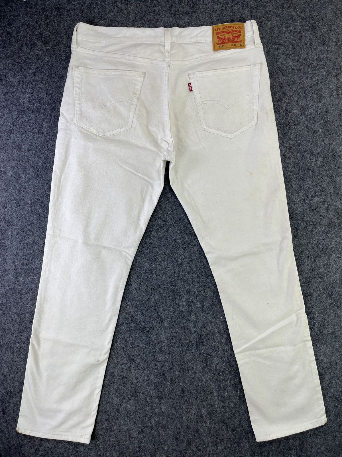 Levi's × Vintage Vintage Levis 511 Painted Jeans - J841 Size US 36 / EU 52 - 2 Thumbnail