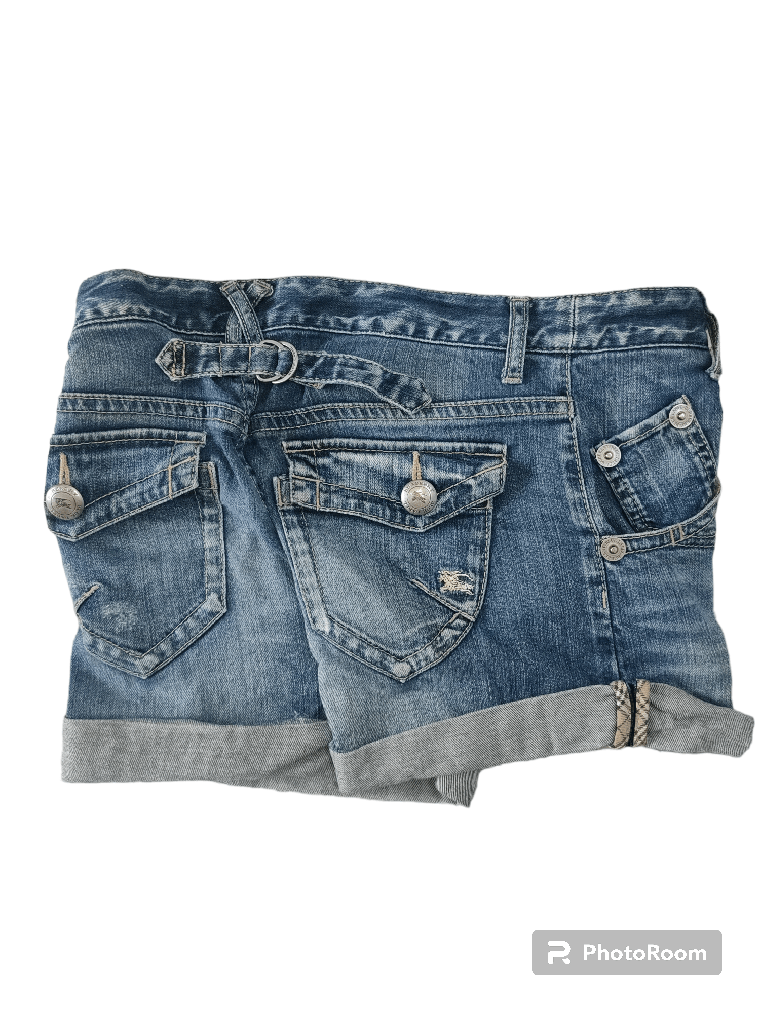 Burberry Hot🔥 Burberry Denim Shorts Size 31" - 4 Thumbnail