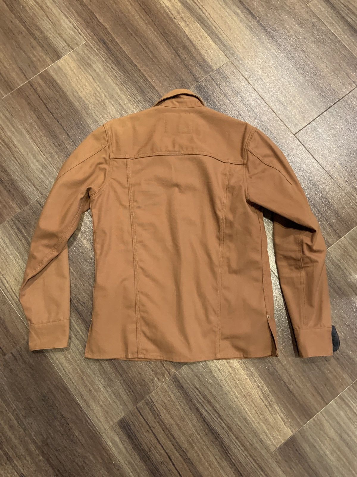 Indigofera Copeland Slim Fit Jacket - Brown United Duck Canvas Small Size US S / EU 44-46 / 1 - 5 Thumbnail