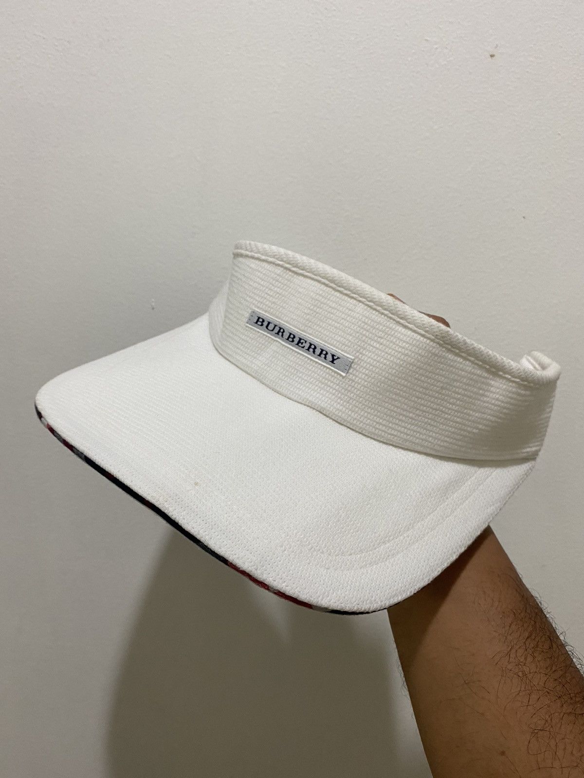 Burberry VTG Burberry Golf Visor Cap Size ONE SIZE - 1 Thumbnail