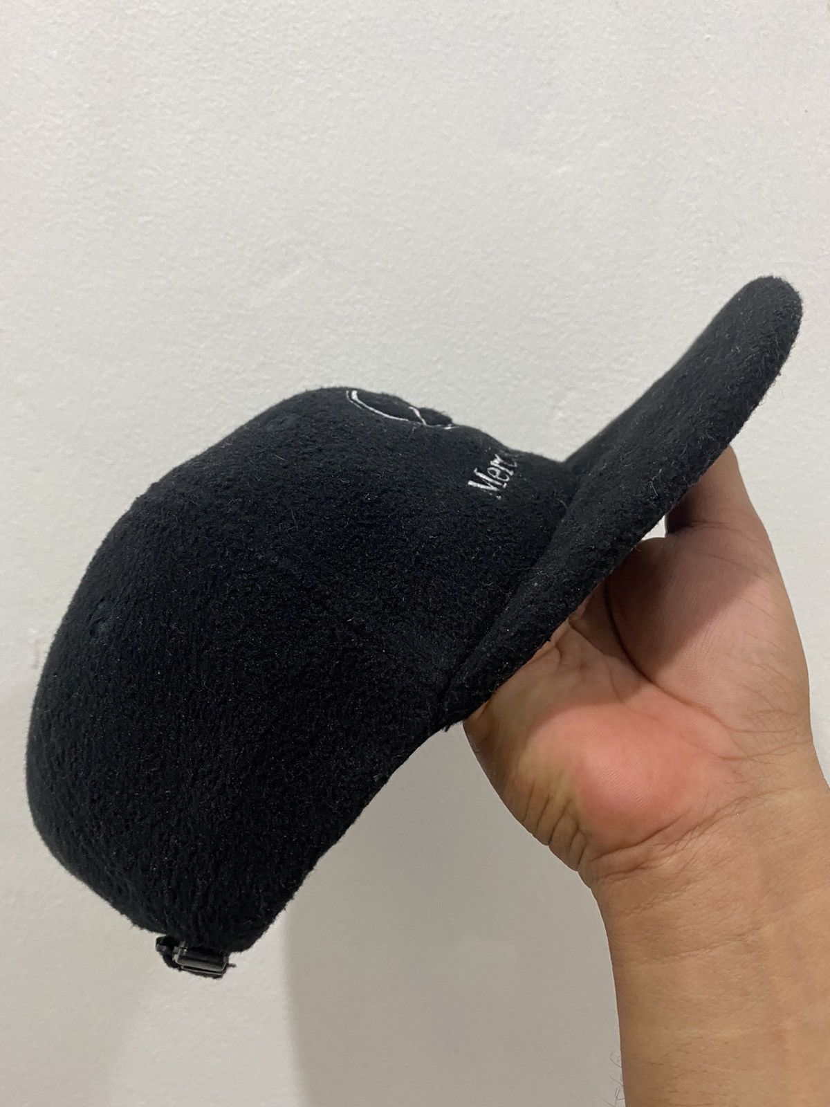 Mercedes-Benz RARE 90’s Mercedes Benz Logo Fleece Hat Size ONE SIZE - 6 Thumbnail
