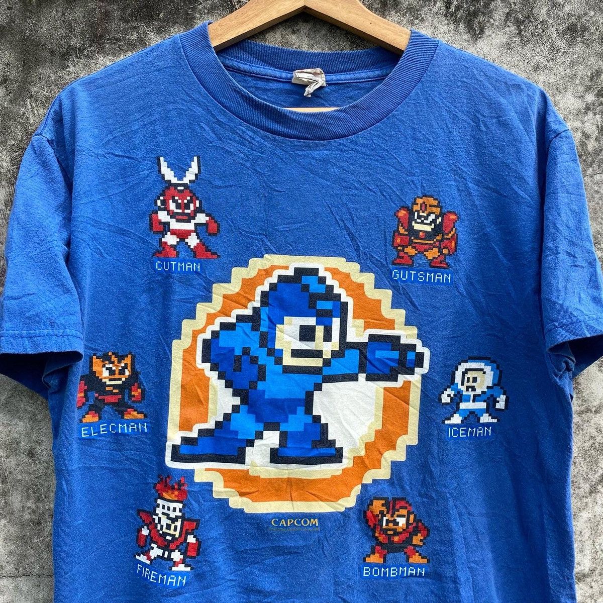 Vintage Rockman Mega Man Tee (DDP / No Import Fees) Size US M / EU 48-50 / 2 - 1 Thumbnail
