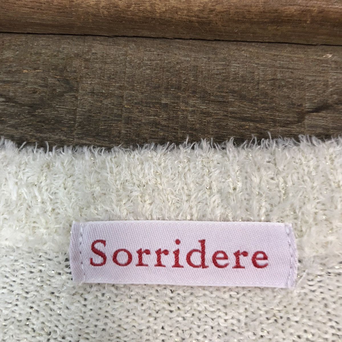 Japanese Brand Sorridere White Mohair Soft Fur Shag Shaggy Knitwear #c1165 Size S / US 4 / IT 40 - 10 Thumbnail