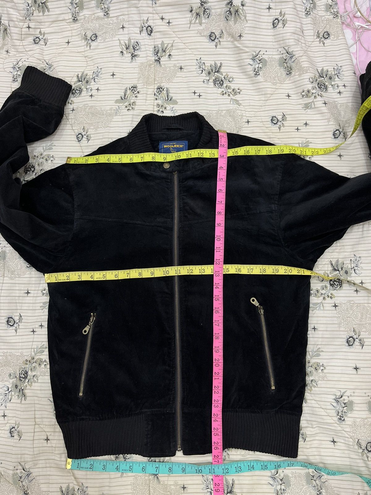 Woolrich Woolen Mills (Kk). WOOLRICH VELOUR VELVET JACKET Size US M / EU 48-50 / 2 - 10 Thumbnail