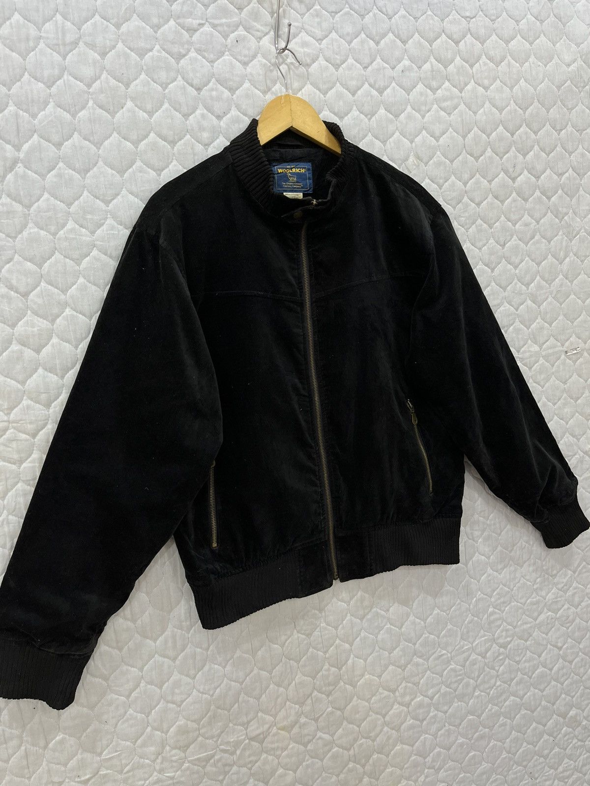 Woolrich Woolen Mills (Kk). WOOLRICH VELOUR VELVET JACKET Size US M / EU 48-50 / 2 - 5 Thumbnail