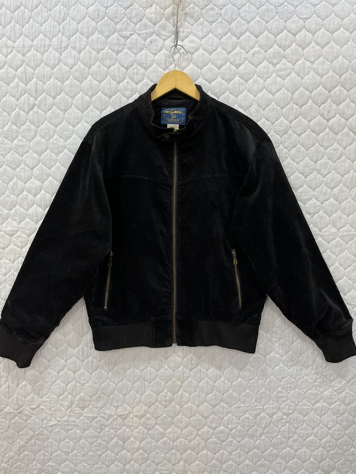 Woolrich Woolen Mills (Kk). WOOLRICH VELOUR VELVET JACKET Size US M / EU 48-50 / 2 - 1 Thumbnail