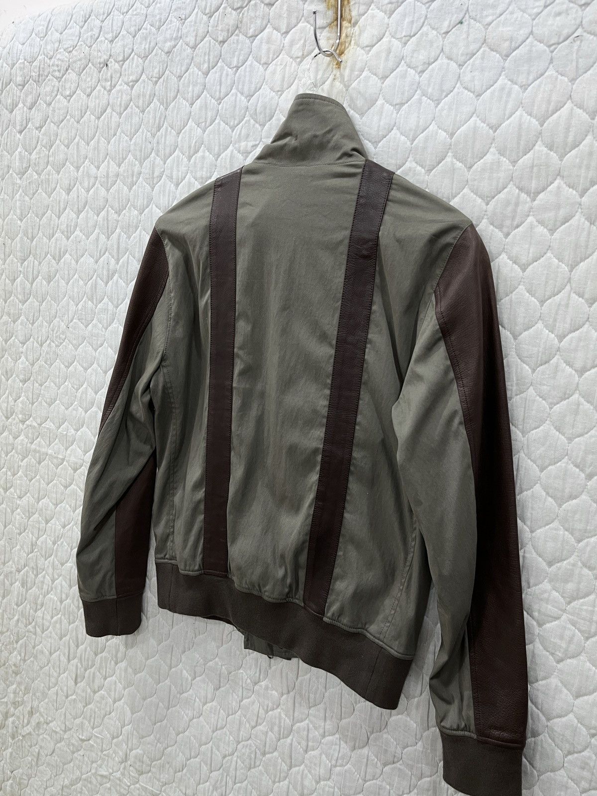 Davit Meursault Japan (Vvv). DAVIT MEURSAULT JAPAN LEATHER COTTON SAMPLE JACKET Size US S / EU 44-46 / 1 - 6 Thumbnail