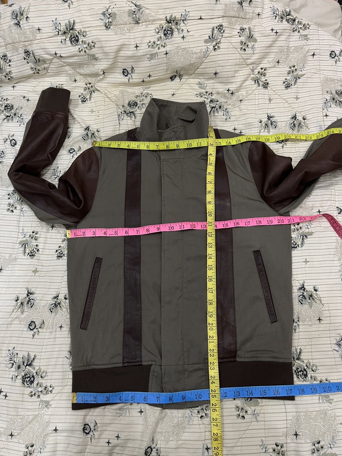Davit Meursault Japan (Vvv). DAVIT MEURSAULT JAPAN LEATHER COTTON SAMPLE JACKET Size US S / EU 44-46 / 1 - 12 Thumbnail