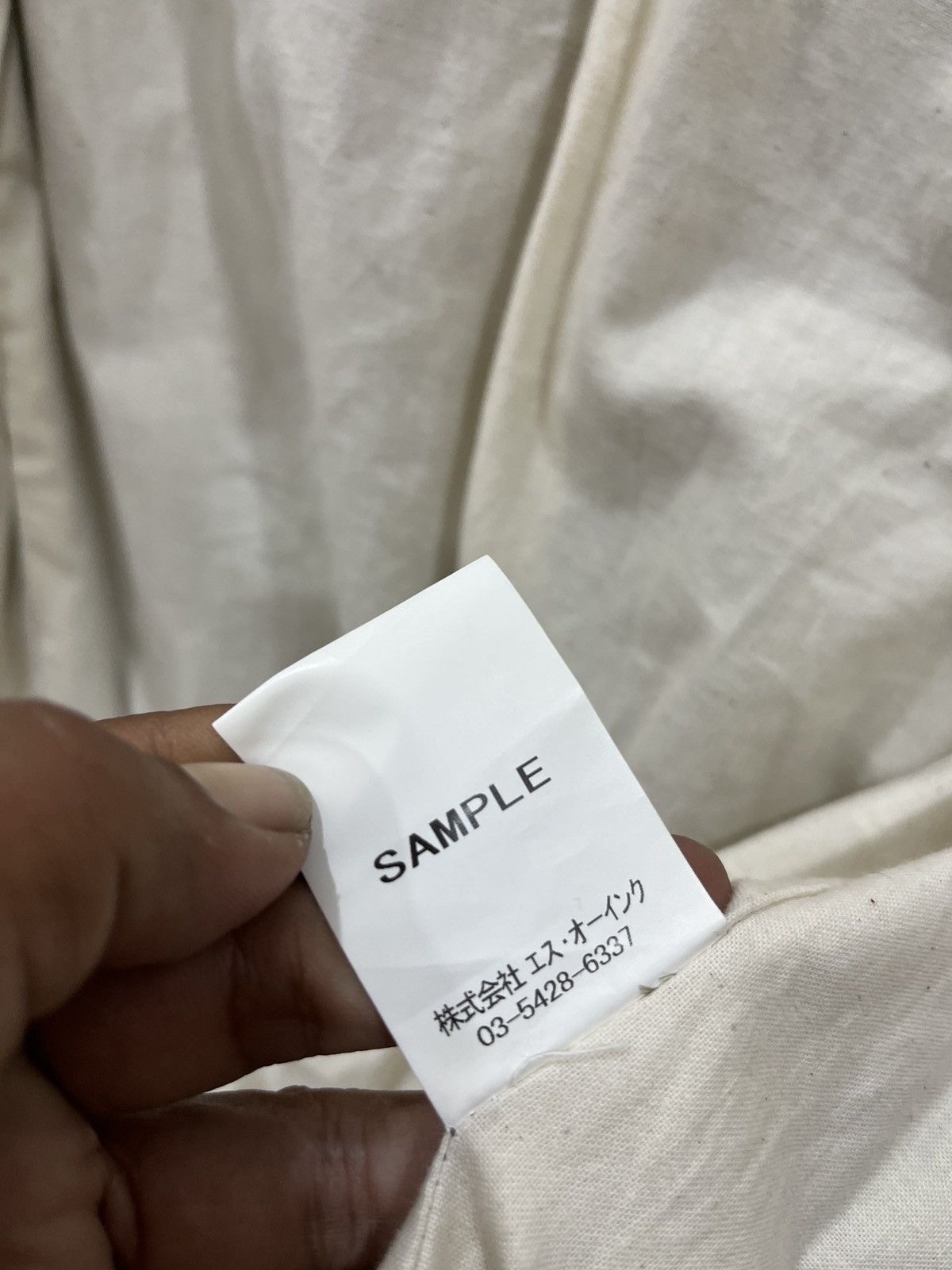 Davit Meursault Japan (Vvv). DAVIT MEURSAULT JAPAN LEATHER COTTON SAMPLE JACKET Size US S / EU 44-46 / 1 - 8 Thumbnail