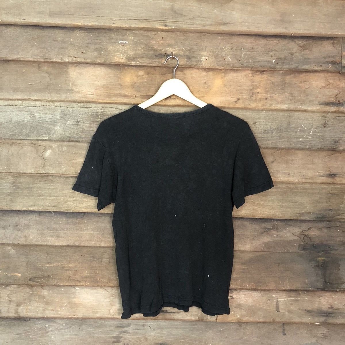 Japanese Brand D Photograph Black Short Sleeve Shirt #c1182 Size M / US 6-8 / IT 42-44 - 9 Thumbnail