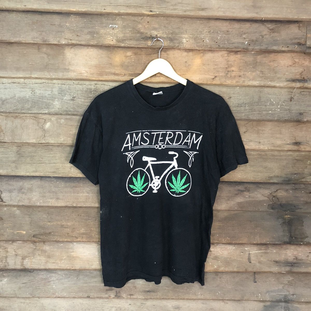 Vintage D Amsterdam Black Short Sleeve Shirt #c1188 Size US M / EU 48-50 / 2 - 3 Thumbnail