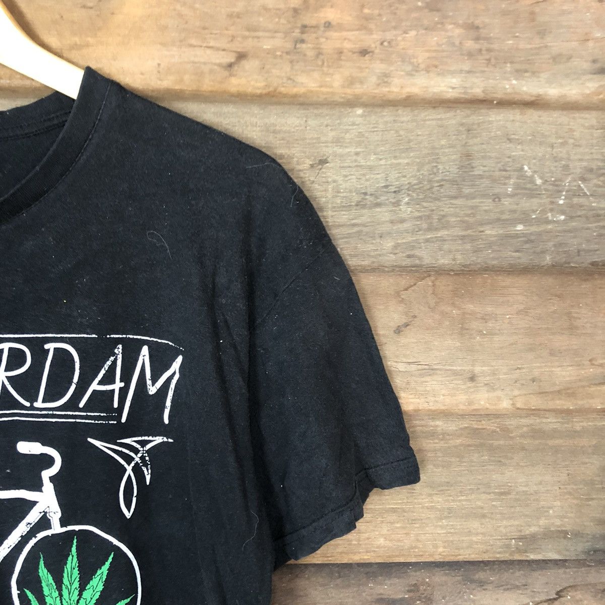 Vintage D Amsterdam Black Short Sleeve Shirt #c1188 Size US M / EU 48-50 / 2 - 4 Thumbnail
