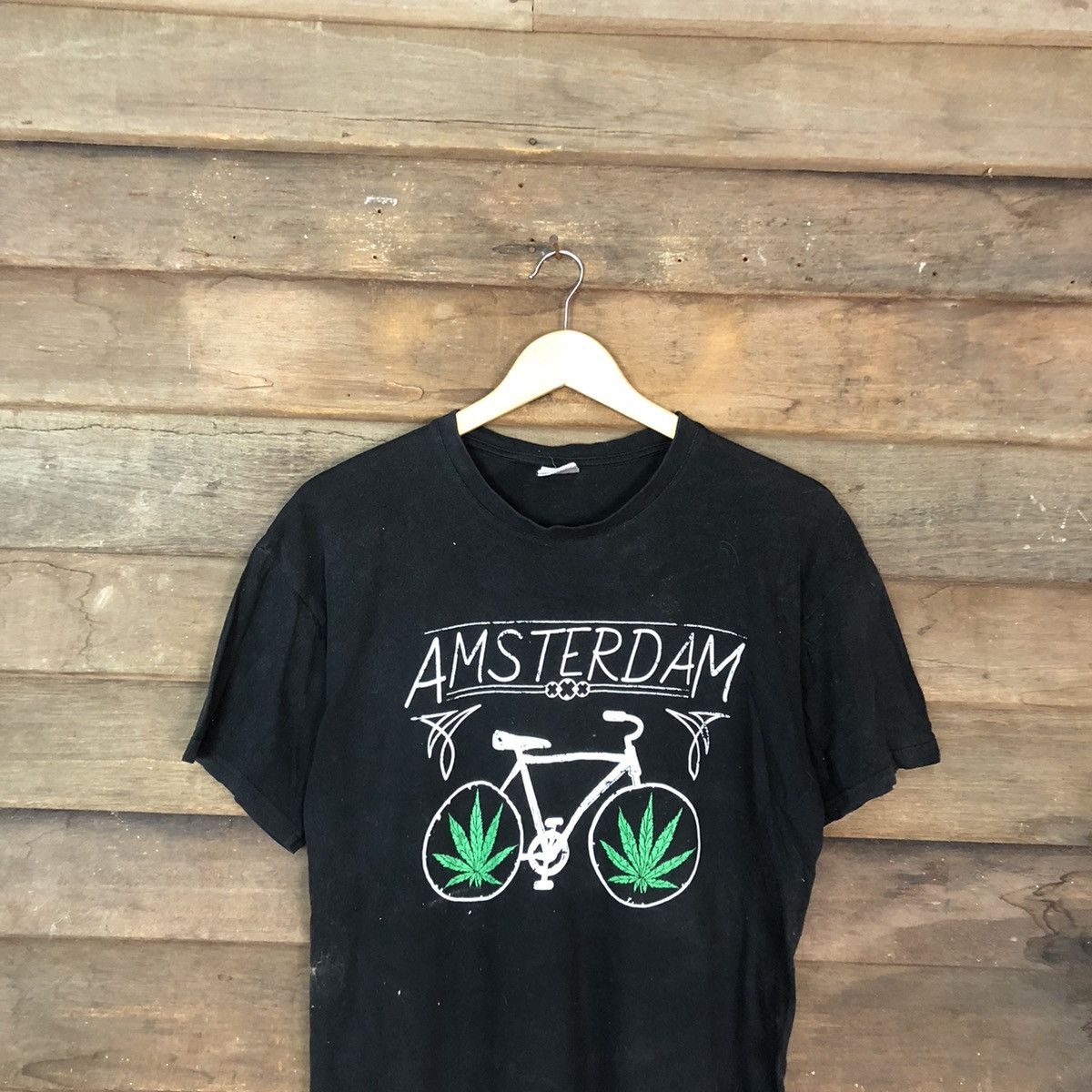 Vintage D Amsterdam Black Short Sleeve Shirt #c1188 Size US M / EU 48-50 / 2 - 7 Thumbnail