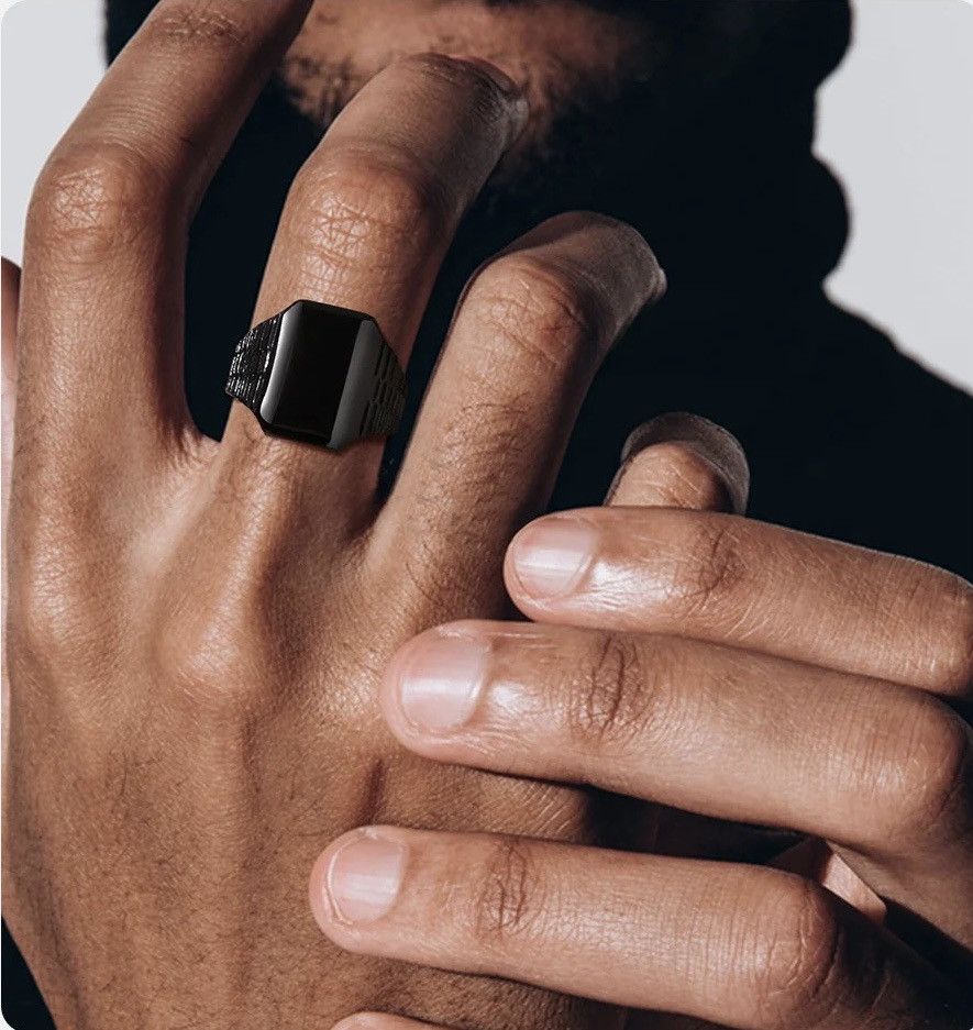 Other Chunky Signet Ring Size ONE SIZE - 3 Thumbnail