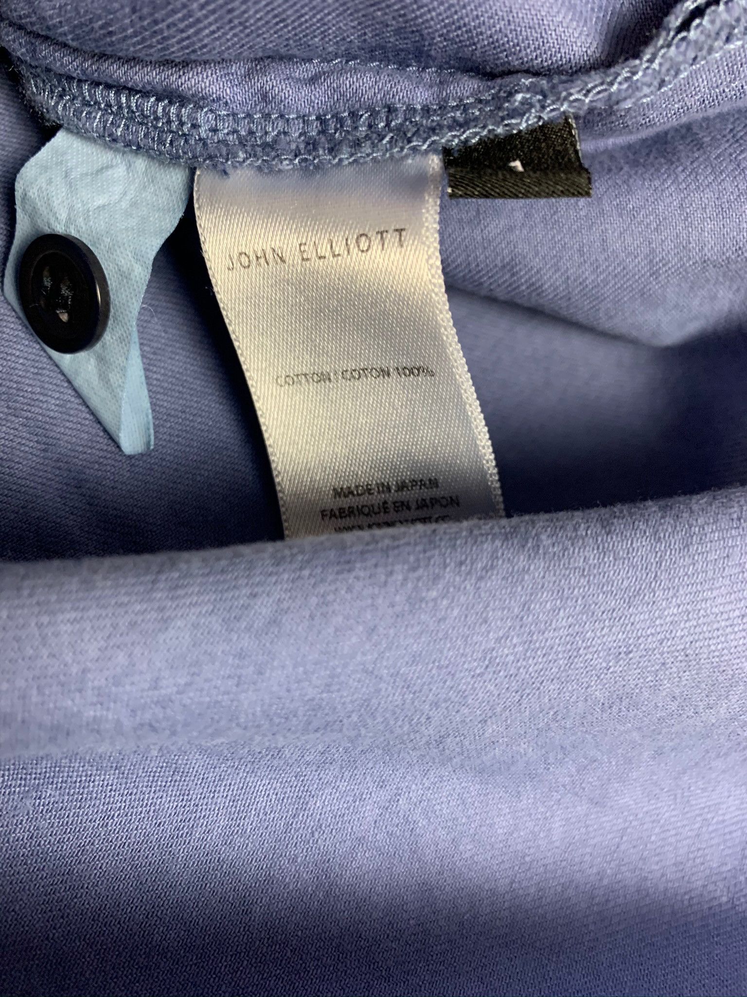John Elliott John Elliott Petrol Button Up Shirt Size US S / EU 44-46 / 1 - 9 Thumbnail