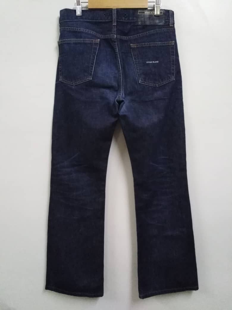 Stone Island Flared Jeans Stone Island BootCut Baggy Bellbottom Jeans Size US 30 / EU 46 - 2 Thumbnail