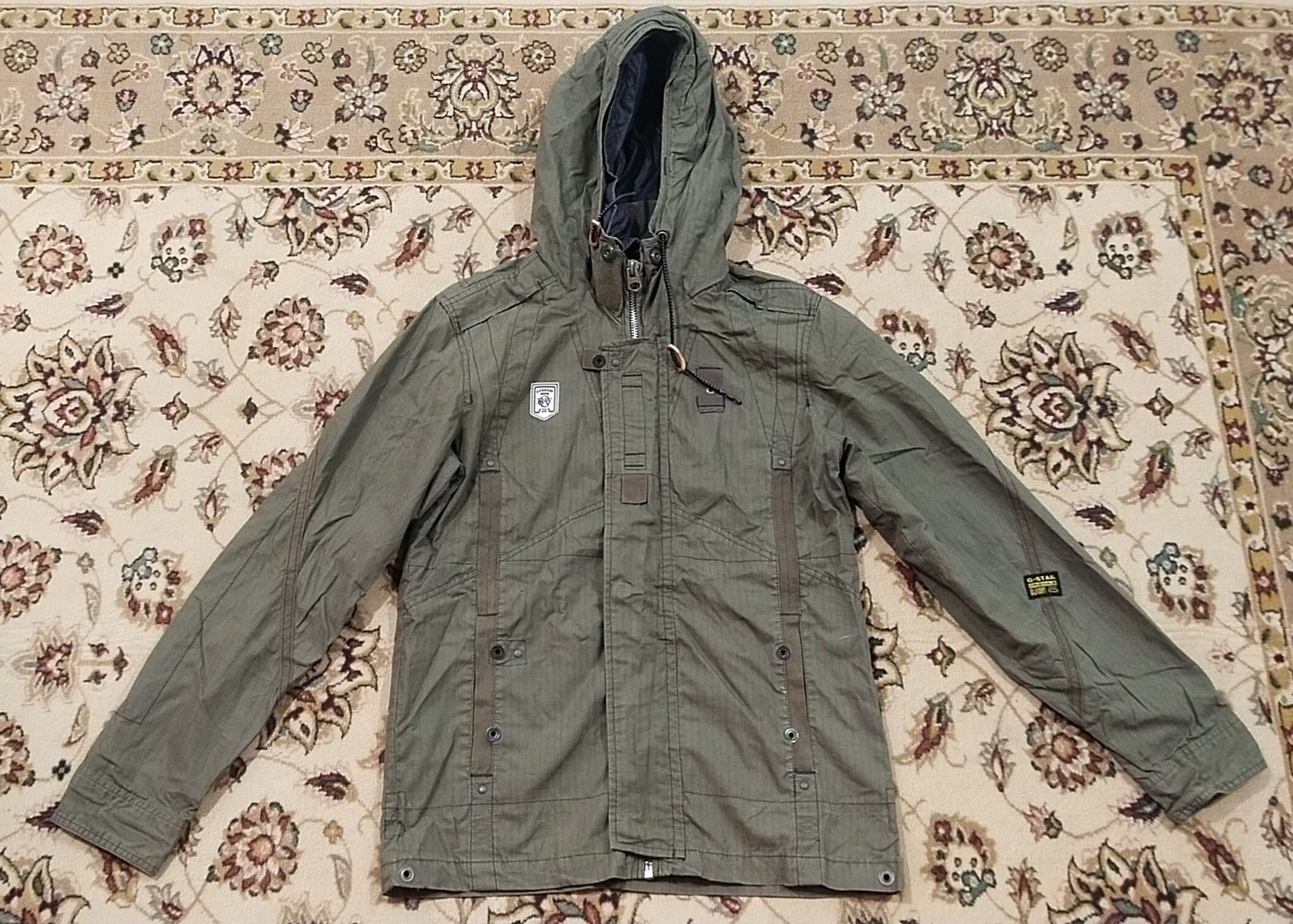 image of Avant Garde x G Star Raw Gstar Raw Jacket S in Army Green, Men's (Size Small)