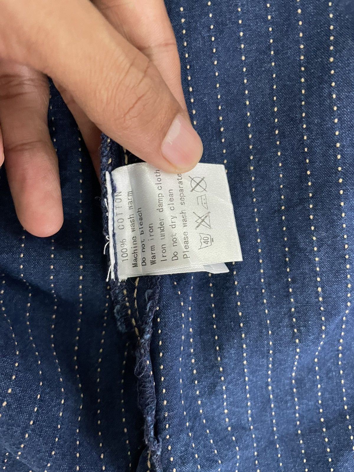Indigo Indigo shirt Size US S / EU 44-46 / 1 - 7 Thumbnail