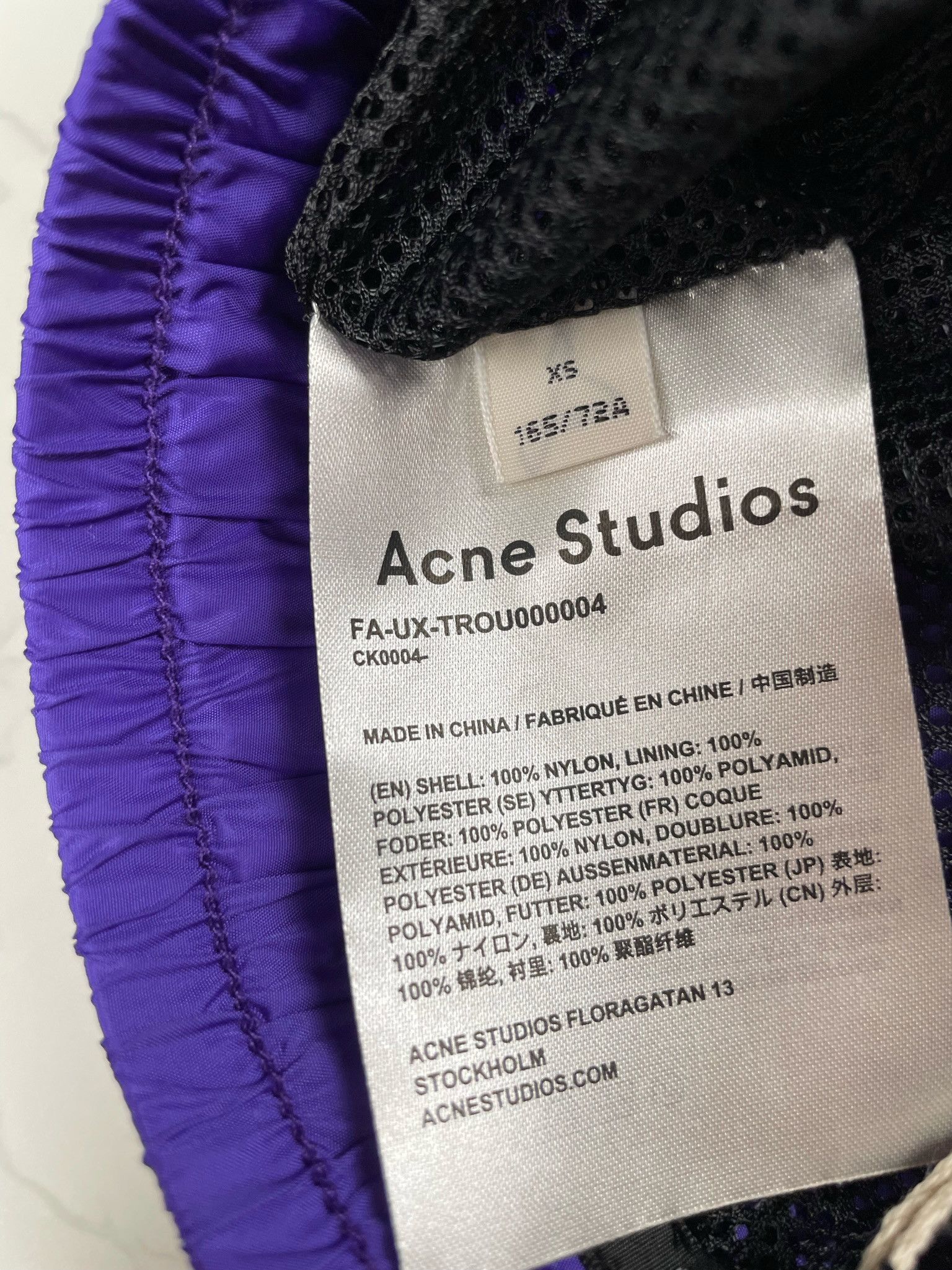 Acne Studios 🔥60% OFF🔥 [SALE] Acne Studios Phoenix Face Trackpants Size US 29 - 13 Thumbnail