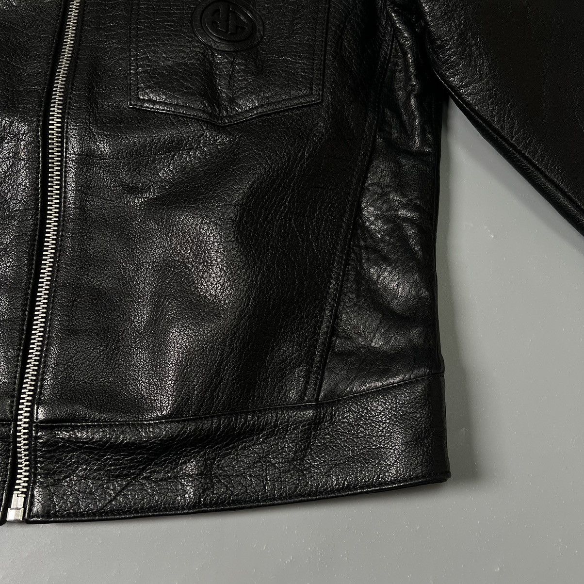 Rhude × Zara RHUDE x Zara NEW Cropped Leather Jacket Size US L / EU 52-54 / 3 - 14 Thumbnail