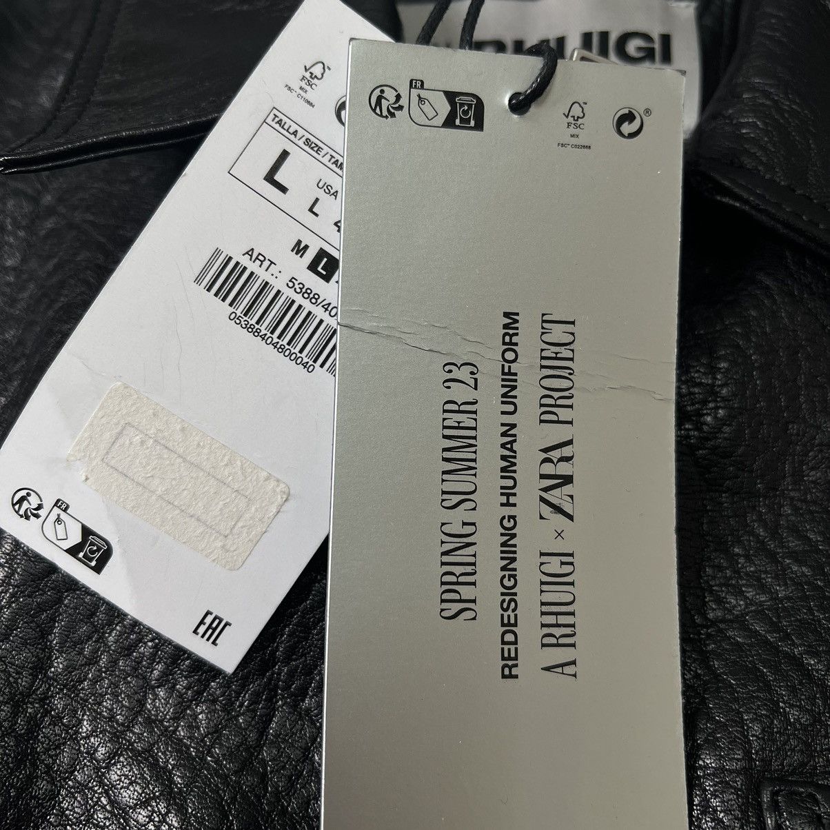 Rhude × Zara RHUDE x Zara NEW Cropped Leather Jacket Size US L / EU 52-54 / 3 - 23 Thumbnail
