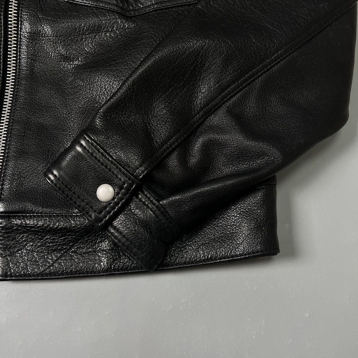 Rhude × Zara RHUDE x Zara NEW Cropped Leather Jacket Size US L / EU 52-54 / 3 - 13 Thumbnail