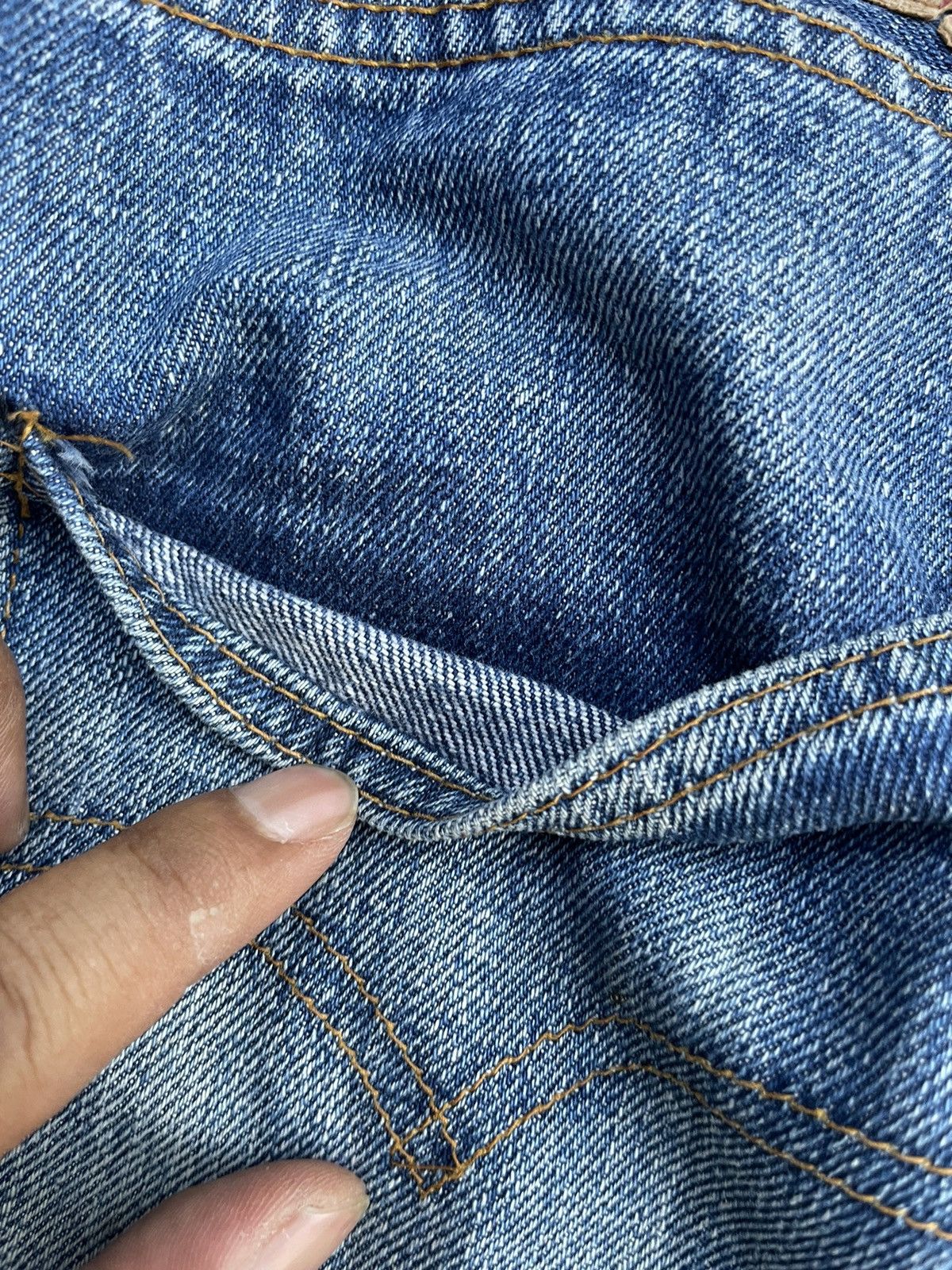 Levi's Vintage 1975 501 e Selvedge Distresed Denim Size US 29 - 16 Thumbnail