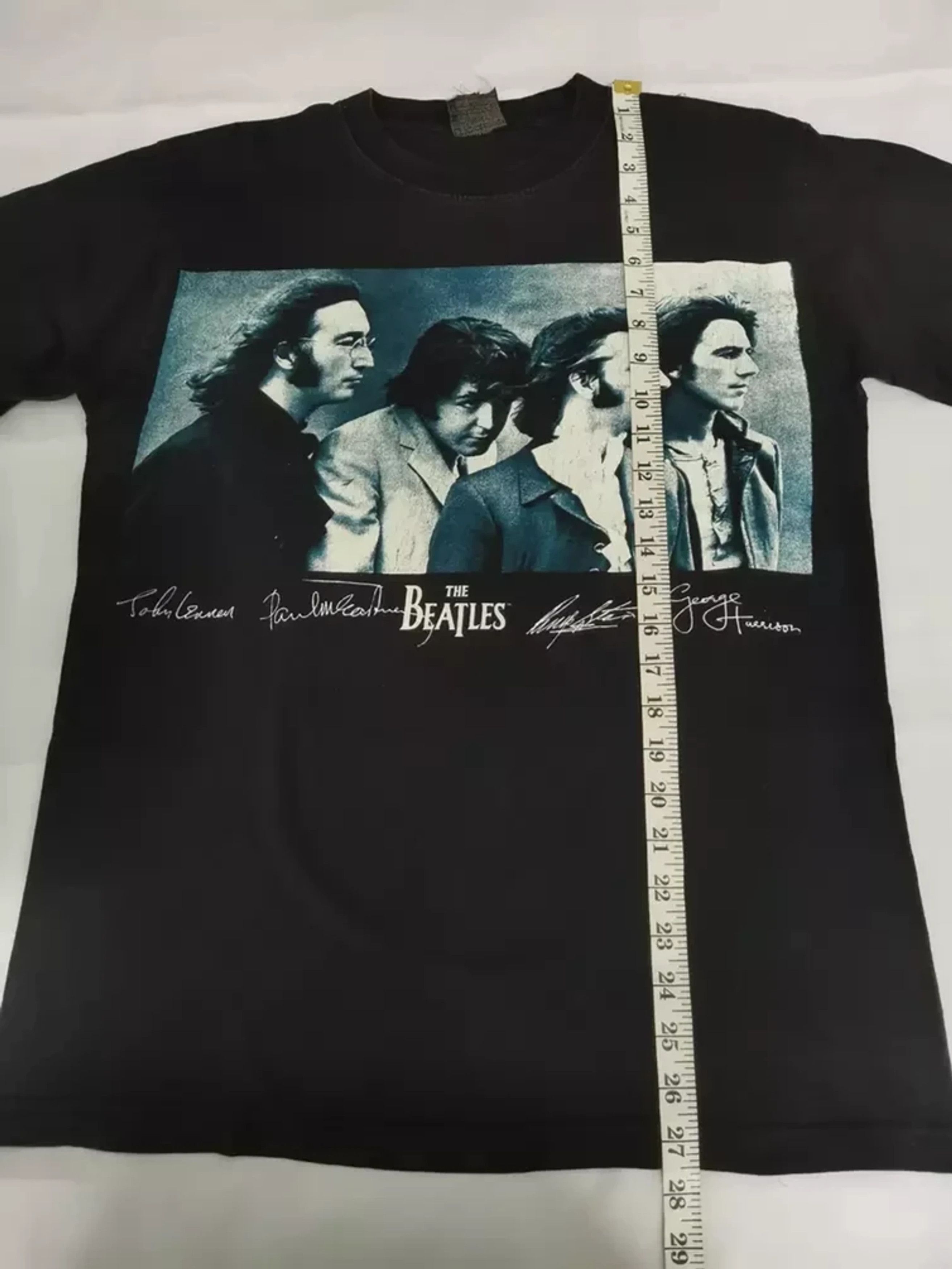 Band Tees Vintage The Beatles Signature Tee Britt Pop Rock Rare Size US M / EU 48-50 / 2 - 6 Thumbnail
