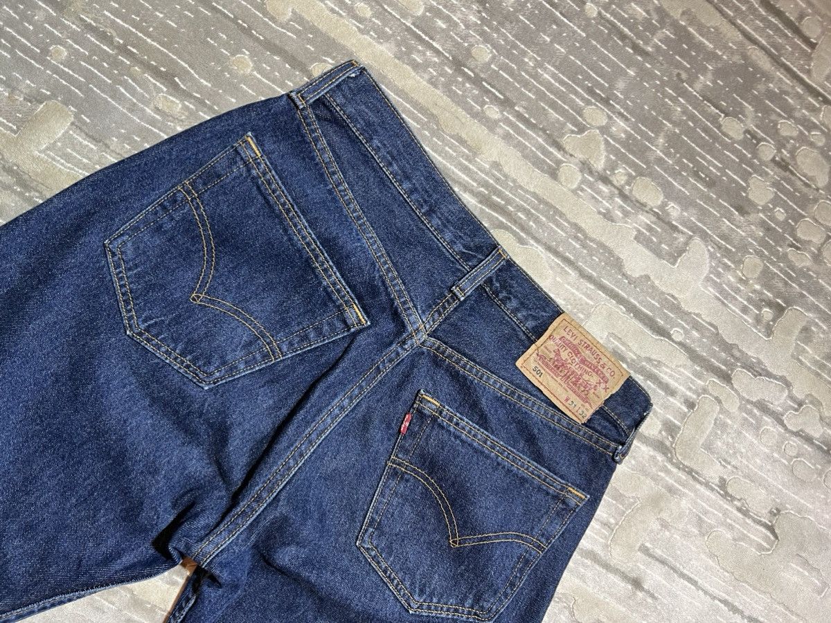 Levi's Levis vintage jeans denim UK rare pants blue avant garde 90 Size US 31 - 2 Thumbnail