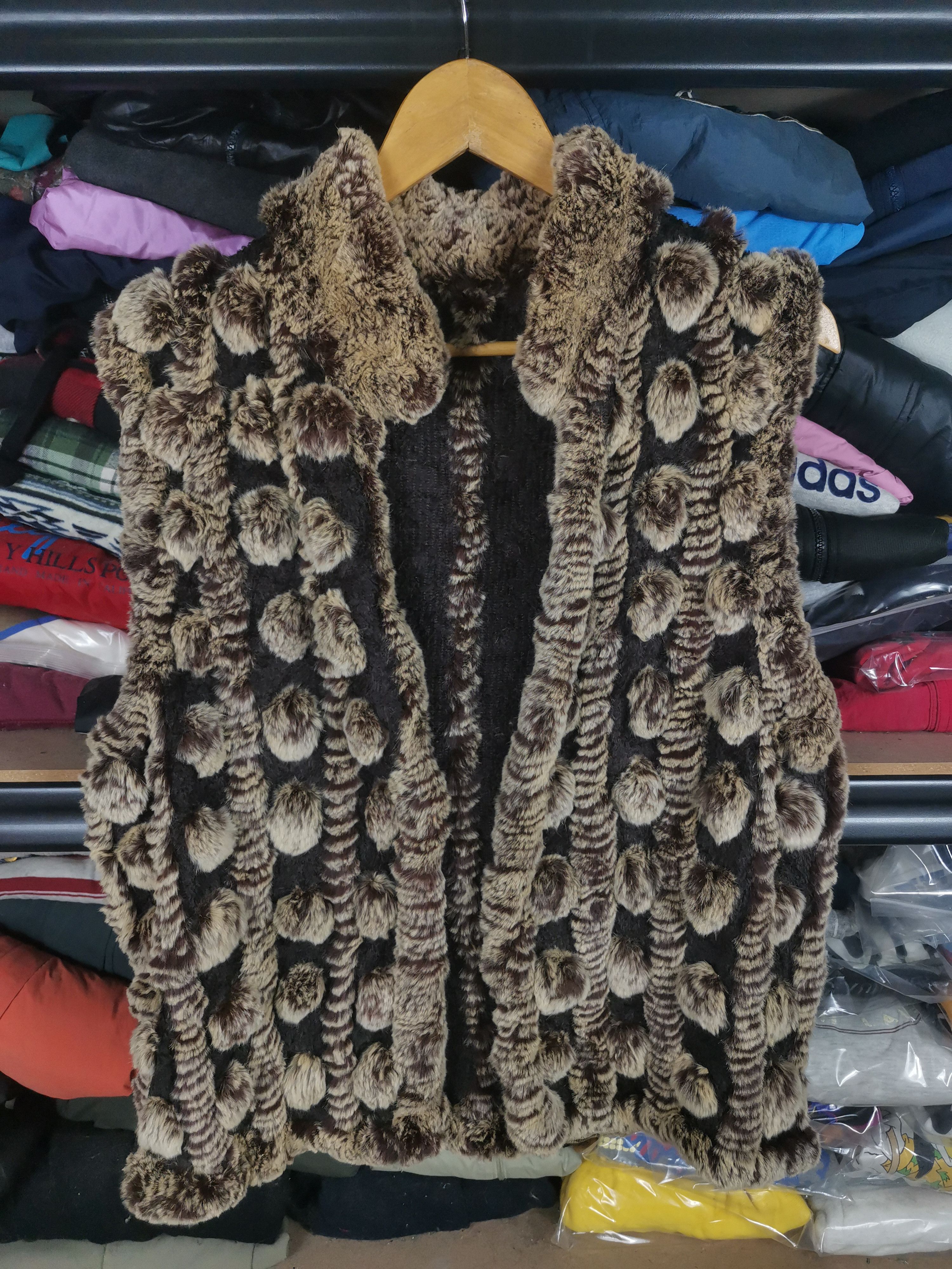 If Six Was Nine Vintage Japanese Brand Knit Mohair Cardigan Vest Size US M / EU 48-50 / 2 - 1 Thumbnail