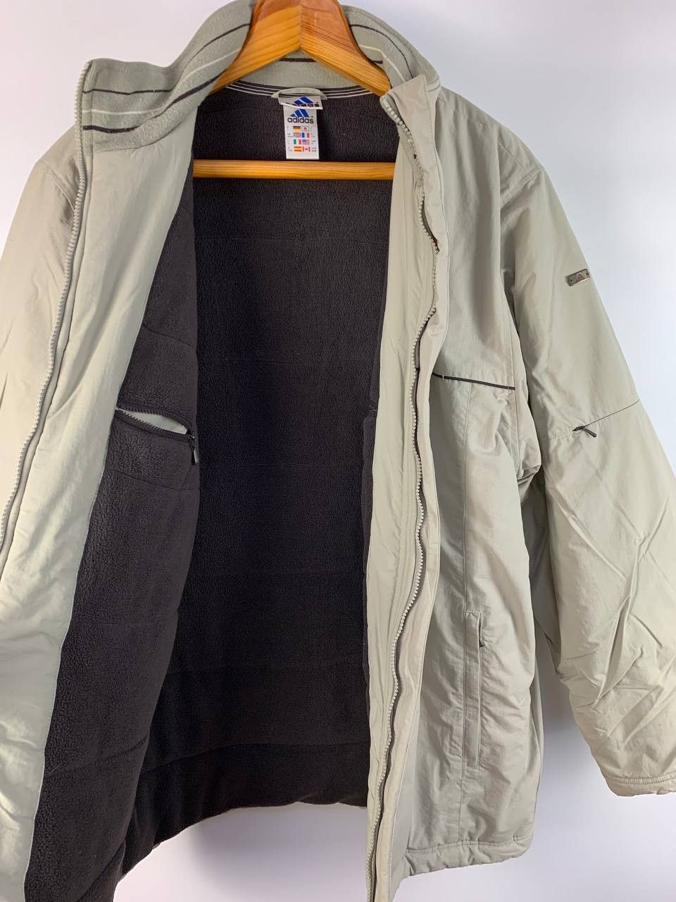 Adidas Adidas parka vintage gray M Size US M / EU 48-50 / 2 - 14 Thumbnail