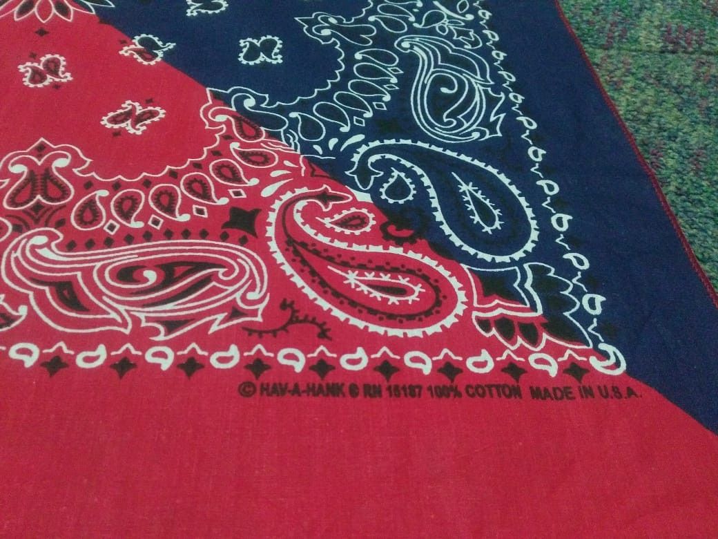 Vintage Vintage Paisley Bandana Bandana Size ONE SIZE - 3 Thumbnail