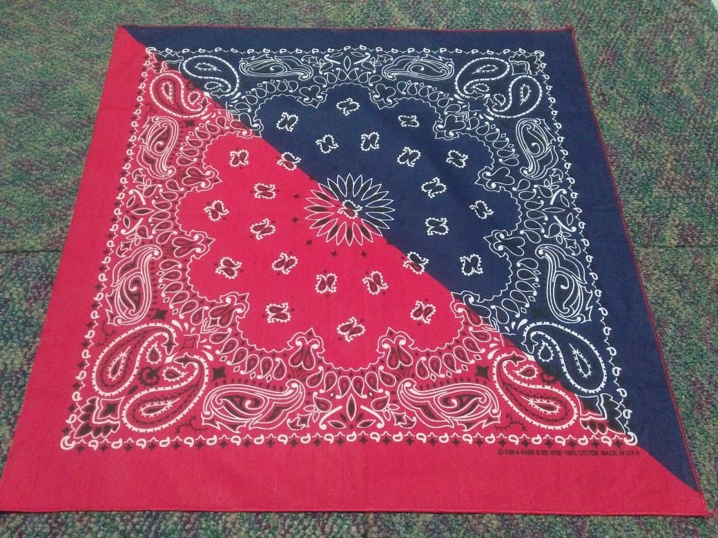 Vintage Vintage Paisley Bandana Bandana Size ONE SIZE - 1 Thumbnail