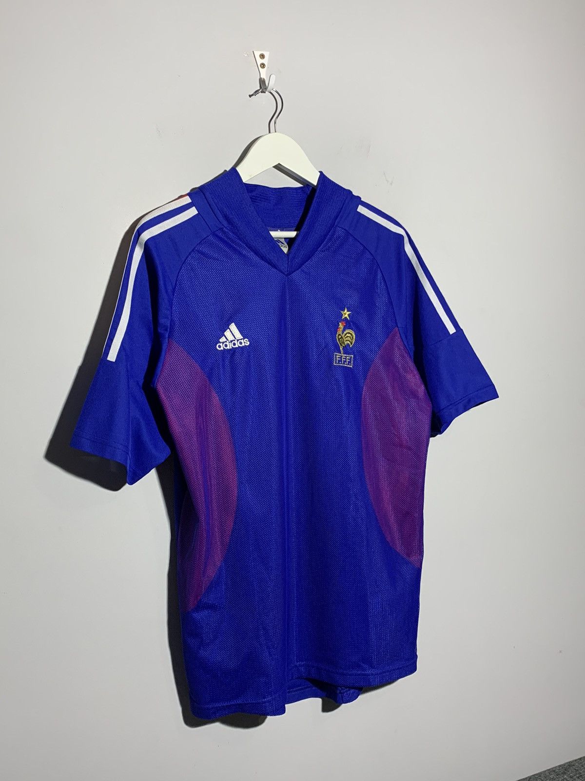 Adidas × Vintage National Team France Adidas 2002 Vintage Y2k Football Shirt Size US M / EU 48-50 / 2 - 2 Thumbnail