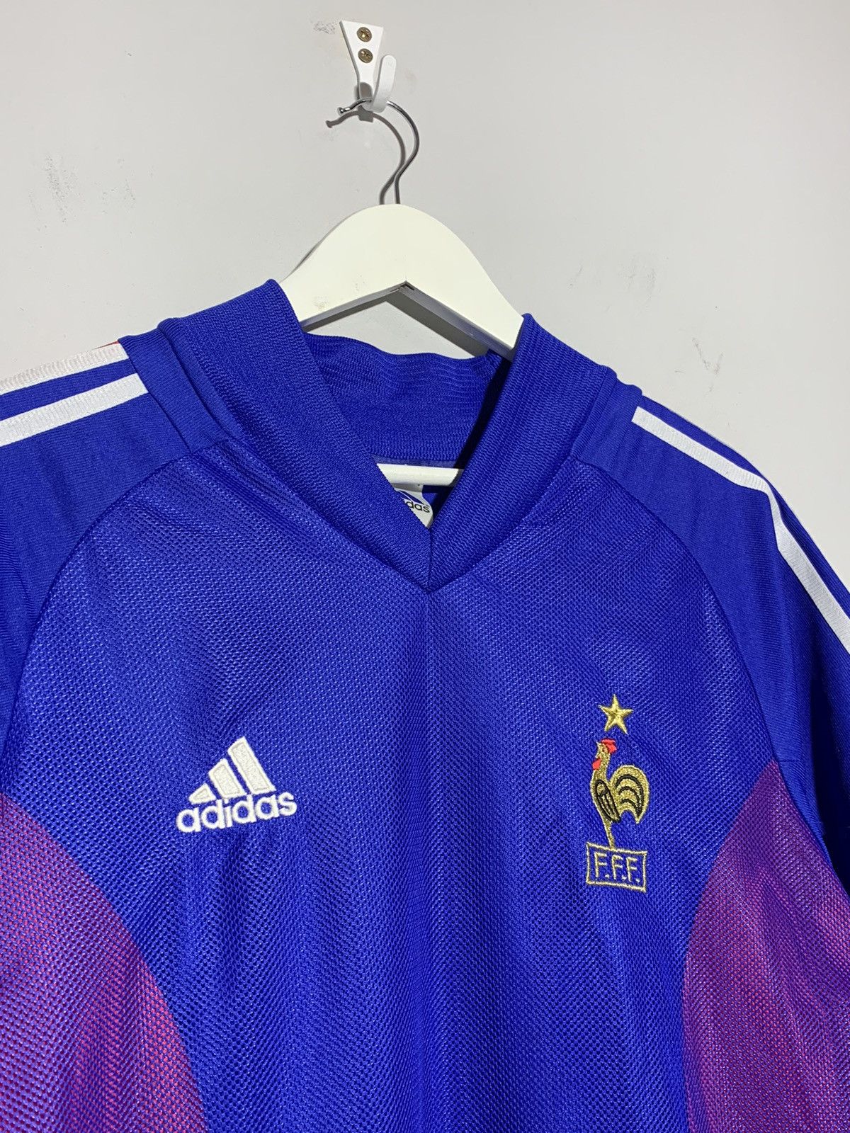 Adidas × Vintage National Team France Adidas 2002 Vintage Y2k Football Shirt Size US M / EU 48-50 / 2 - 3 Thumbnail