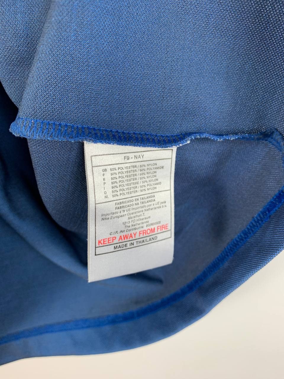 Nike Nike vintage t-shirt blue L Size US L / EU 52-54 / 3 - 12 Thumbnail