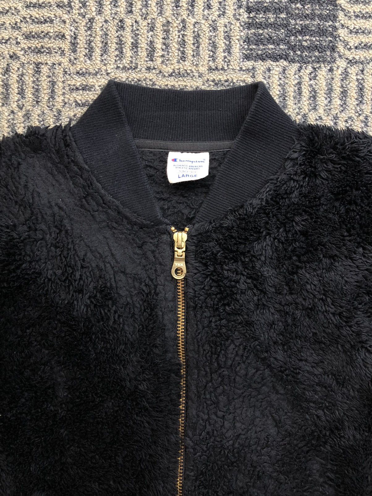Champion Champion Black Fleece Bomber Jacket Size L / US 10 / IT 46 - 5 Thumbnail