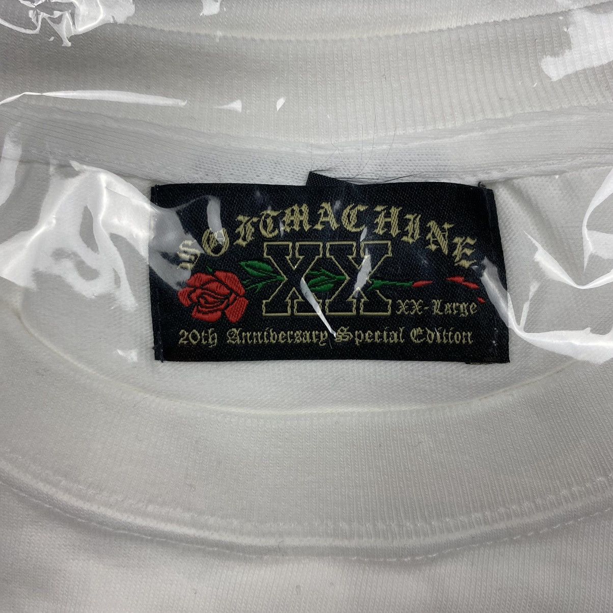 FUCT × SOFTMACHINE FUCT/SOFTMACHINE ROSE FILL OG LOGO TEE Size US XXL / EU 58 / 5 - 6 Thumbnail