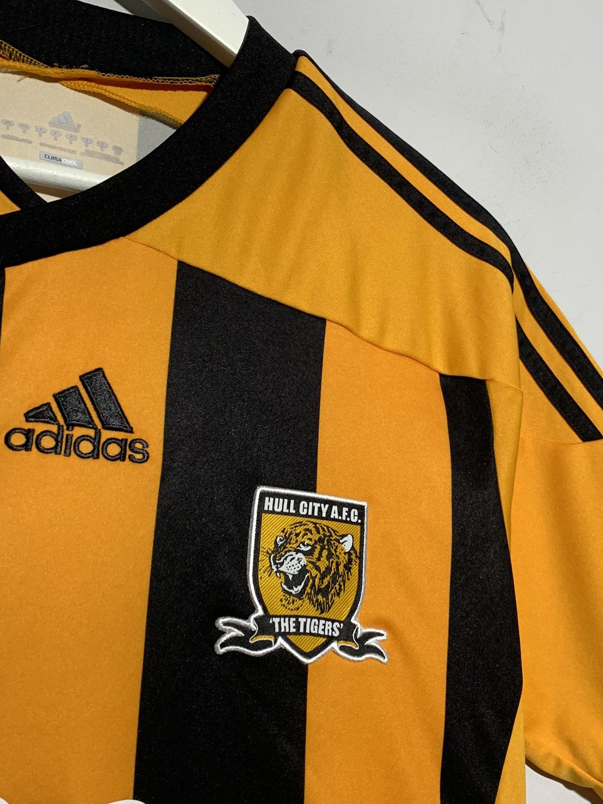 Adidas Hull City 2014/15 Y2k Streetwear Football Shirt Size US S / EU 44-46 / 1 - 4 Thumbnail