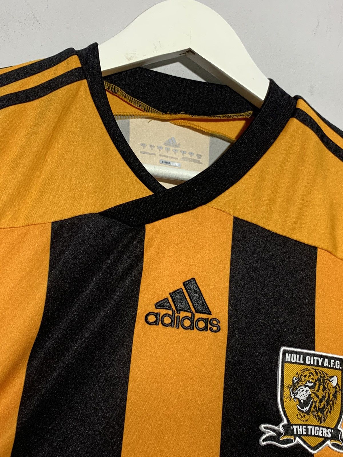 Adidas Hull City 2014/15 Y2k Streetwear Football Shirt Size US S / EU 44-46 / 1 - 5 Thumbnail