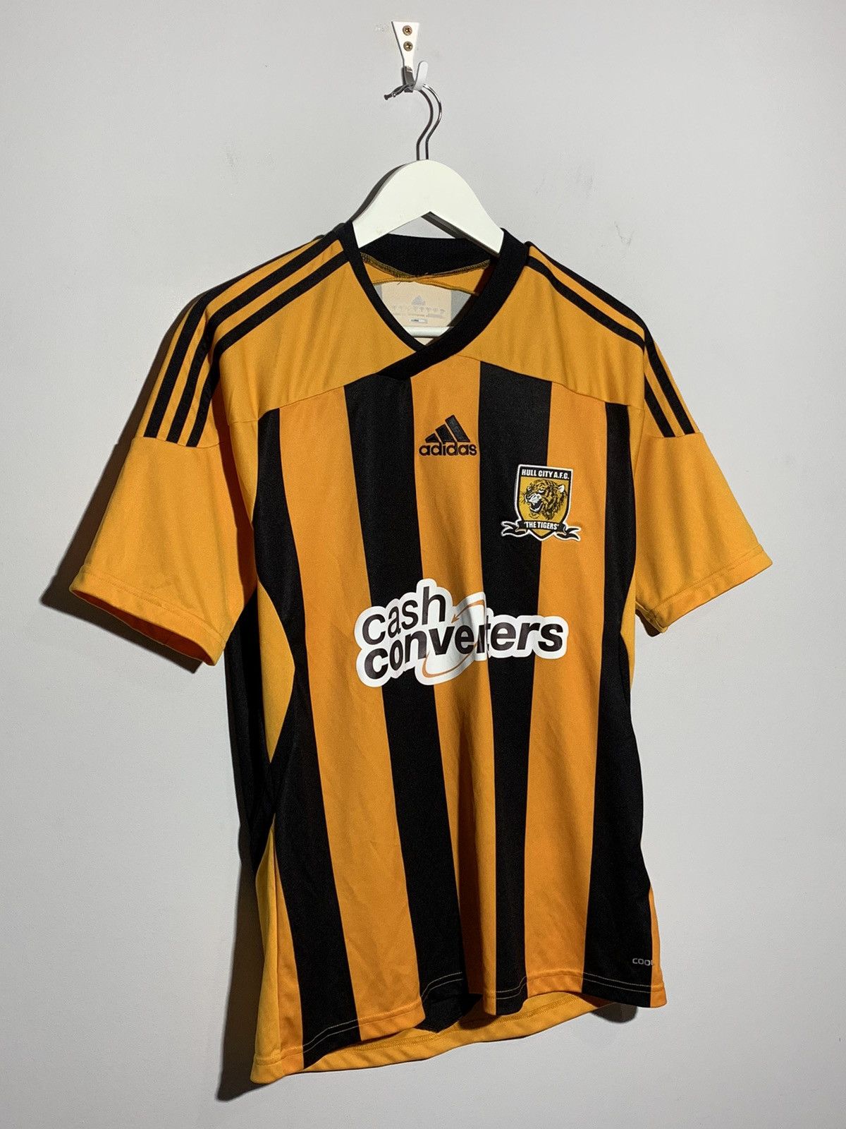 Adidas Hull City 2014/15 Y2k Streetwear Football Shirt Size US S / EU 44-46 / 1 - 2 Thumbnail