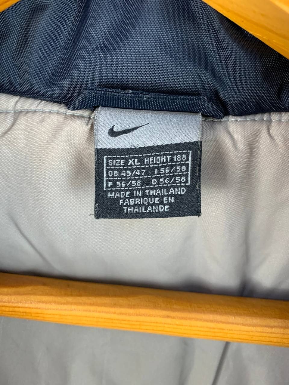 Nike Nike Down Jacket vintage gray/blue XL Size US XL / EU 56 / 4 - 13 Thumbnail