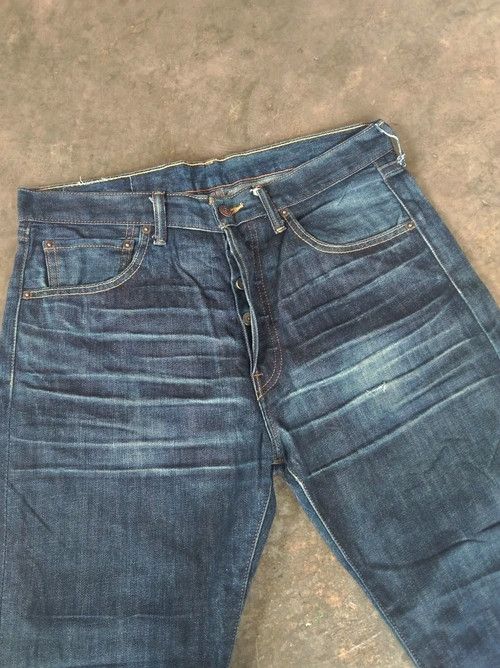 Levi's Vintage Levi's 501 Straight Leg Distressed Jeans 33x30 Size US 33 - 7 Thumbnail