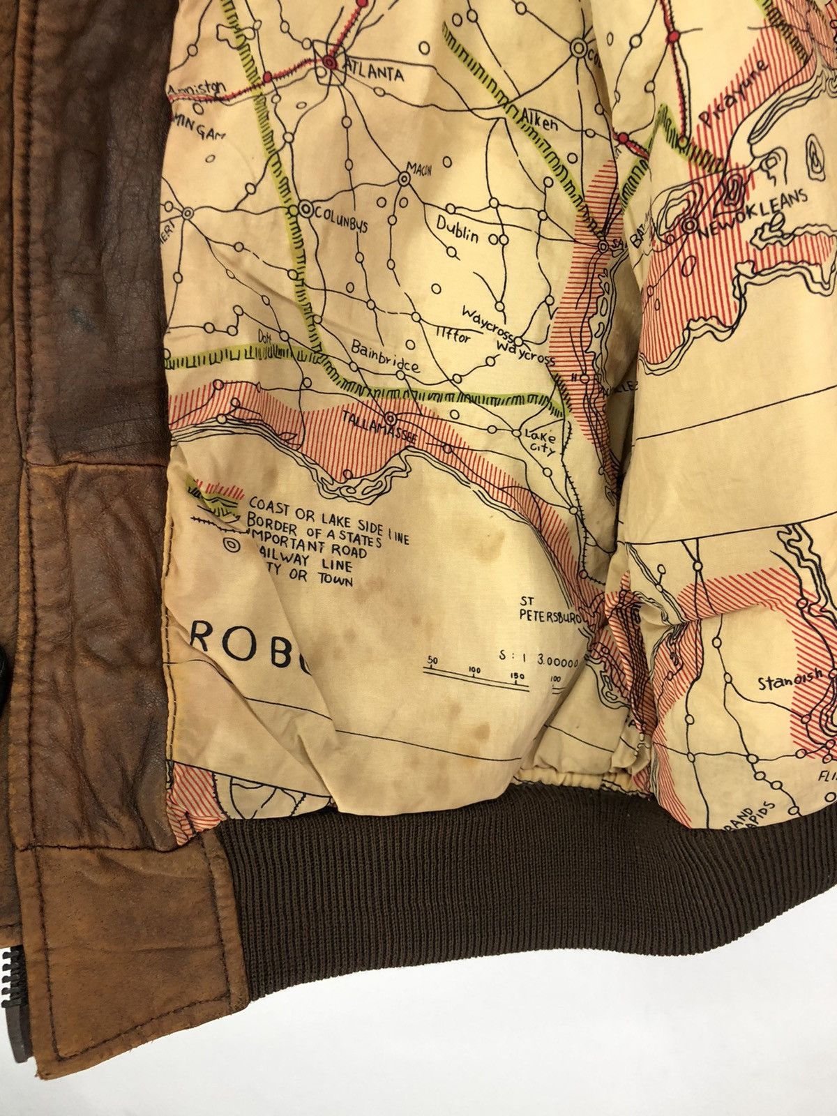 Leather Vintage USA Commander Sheepskin Leather Jacket Size US M / EU 48-50 / 2 - 21 Thumbnail