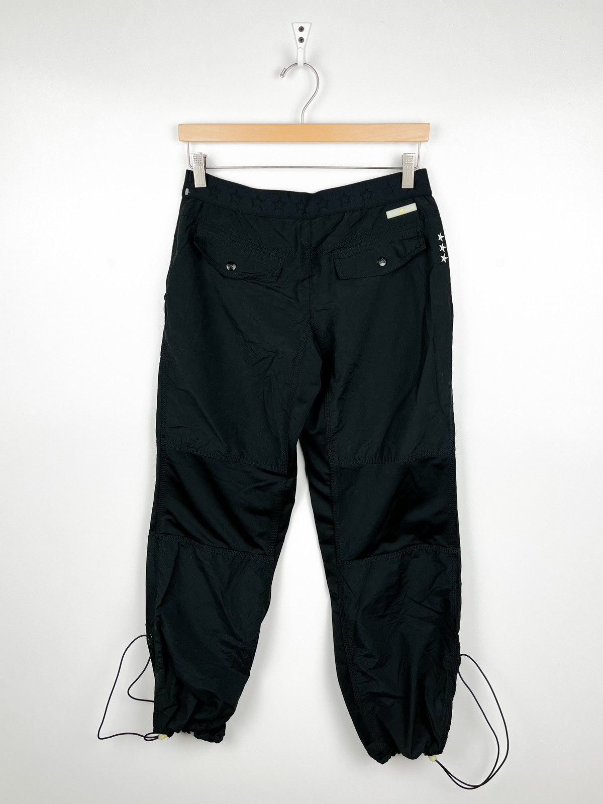 Adidas × Japanese Brand VINTAGE NYLON PARASHUTE Y2K AVANT GARDE PANTS WOMENS 10 Size 28" / US 6 / IT 42 - 2 Thumbnail