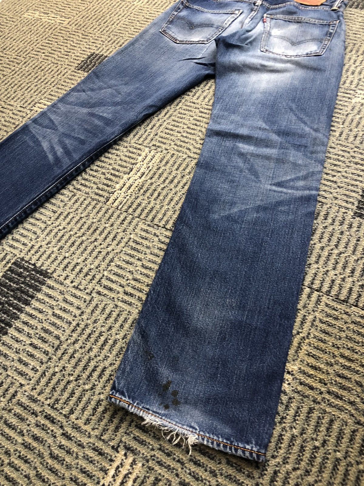 Levi's Levis 502 Faded Blue Distressed Faded Blue Jeans Size US 30 / EU 46 - 14 Thumbnail